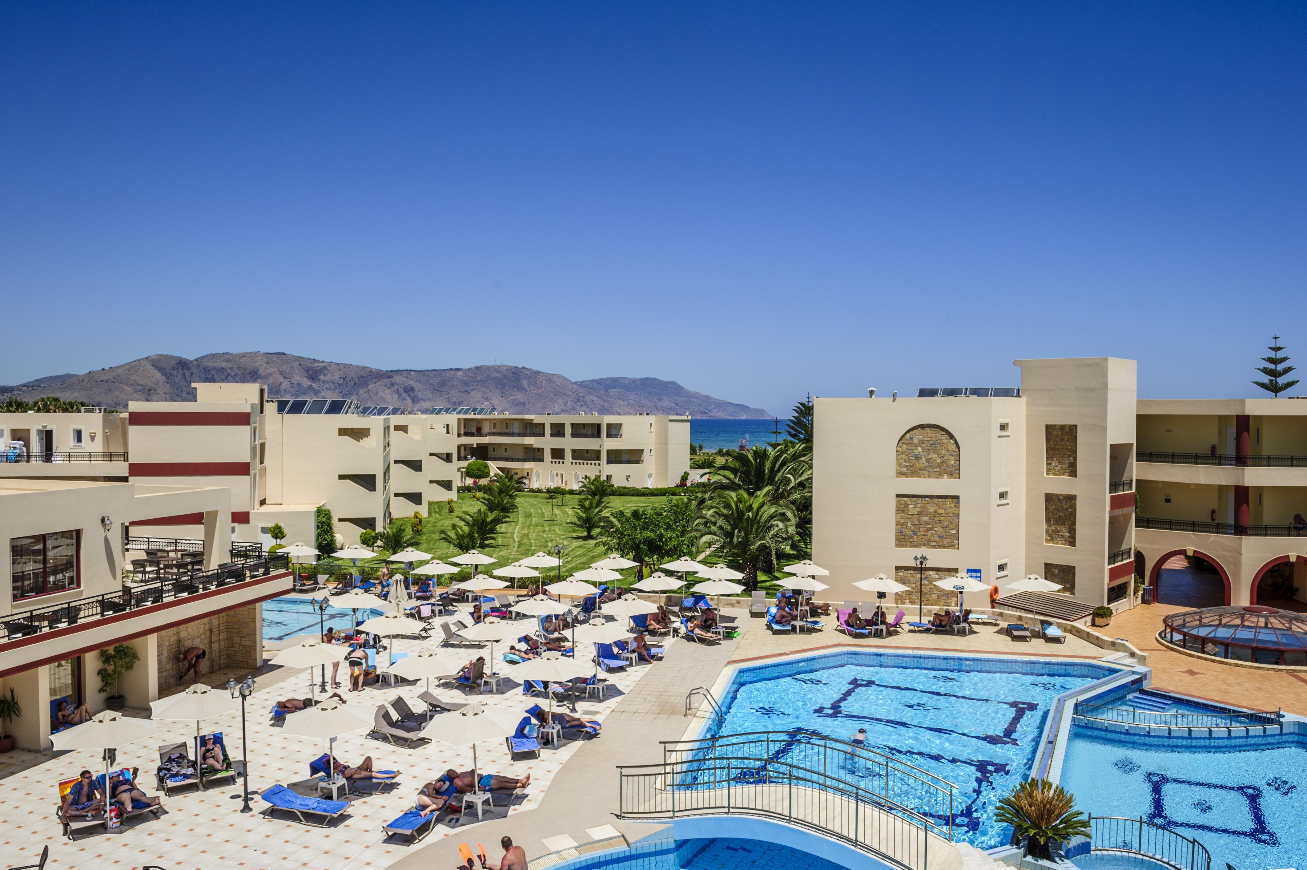 Vantaris Palace Paralia Kourna المظهر الخارجي الصورة