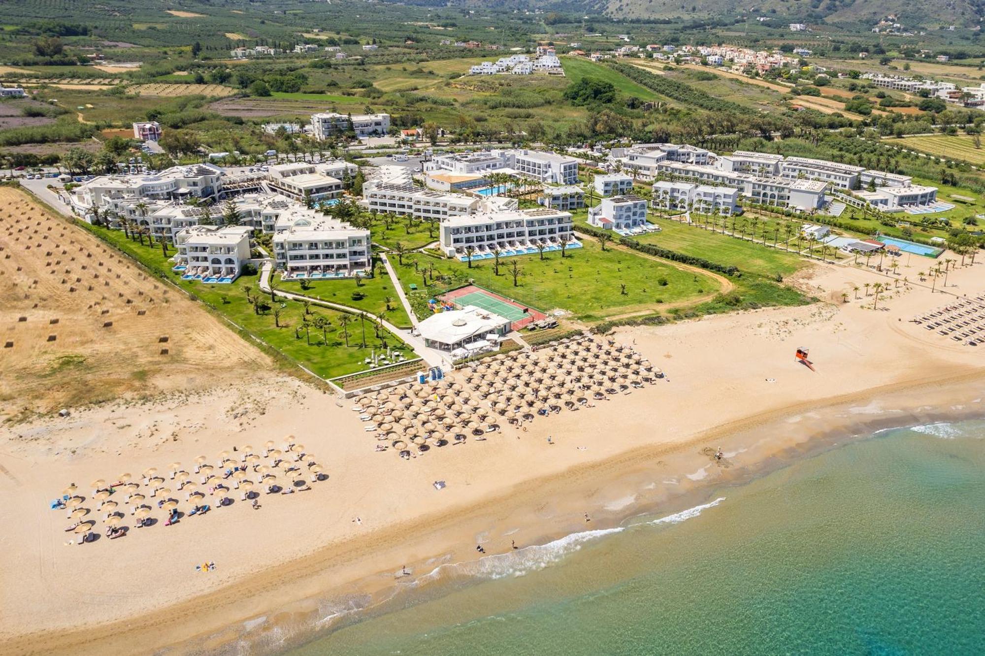 Vantaris Palace Paralia Kourna المظهر الخارجي الصورة