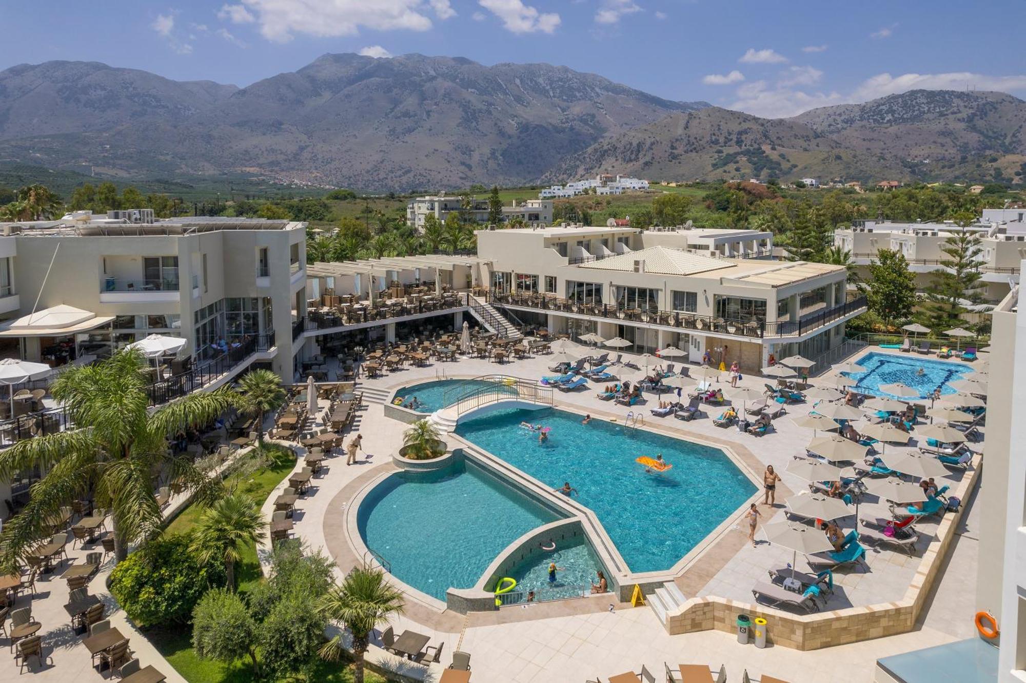 Vantaris Palace Paralia Kourna المظهر الخارجي الصورة